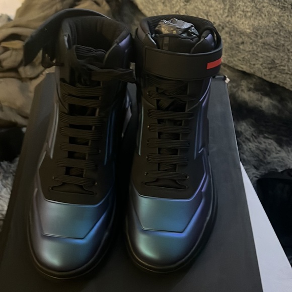 Prada Calzature Uomo Energy Tech Sneakers(SAMPLE) - Picture 5 of 8